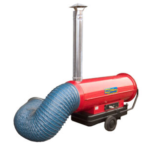 diesel heater huren voor bedrijven.